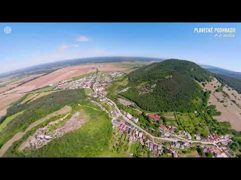 Letecké video Plavecké Podhradie z neba
