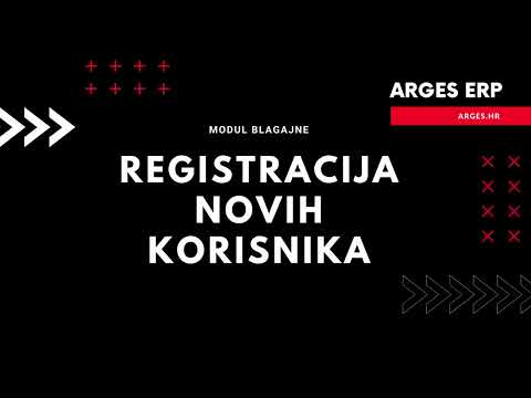 Pregled videa: Kako se registrirati?