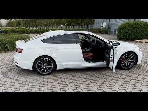 Audi S5 B9 Lowering springs Dynamic+ from 034 instalation guide and final result