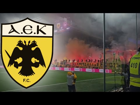 AEK Athens Ultras Deliver an Incredible Choreography vs Olympiacos | January 2026