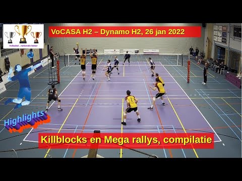 highlights VoCASA H2 - Dynamo H2 (1/8 beker) 26 jan 2022