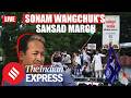CJP Parliament March Live Protestors Lathicharged At Sonam Wangchuk S Sansad March Delhi Protest