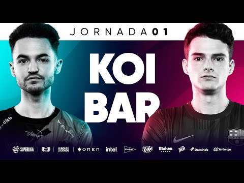 Finetwork KOI VS Barça eSports  - JORNADA 1 - SUPERLIGA - VERANO 2022 - LEAGUE OF LEGENDS