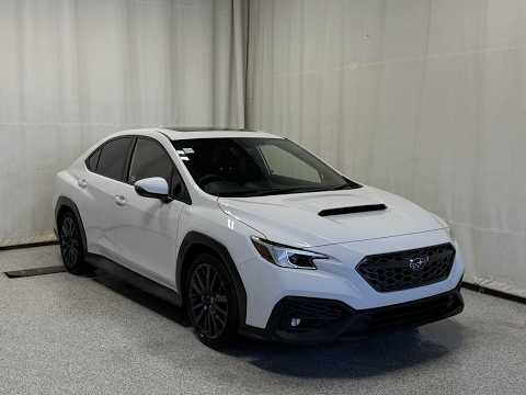2023 Subaru WRX Sport-tech Manual in White for sale at Park Mazda in Sherwood Park, AB