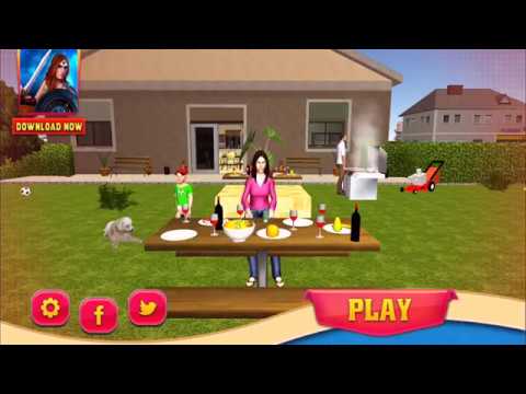 Virtual Mom : Happy Family 3D Video