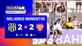 PONTE PRETA 2 X 2 NOROESTE | MELHORES MOMENTOS DA 5ª RODADA DO PAULISTÃO