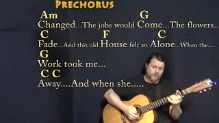 Gulf Coast Highway (Emmylou Harris) Strum Guitar Cover Lesson with Chords/Lyrics - Capo 2nd Fret