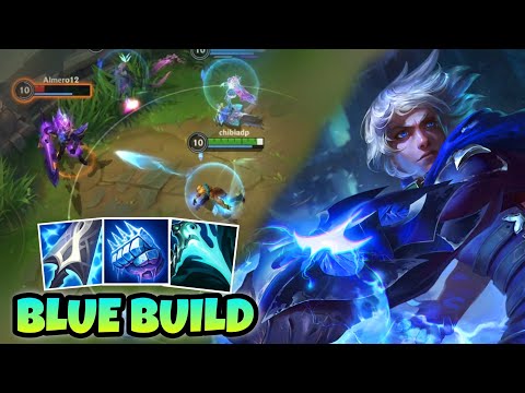 BLUE BUILD EZREAL WILD RIFT NEW BUFFED LEGENDARY CRAZY BUILD