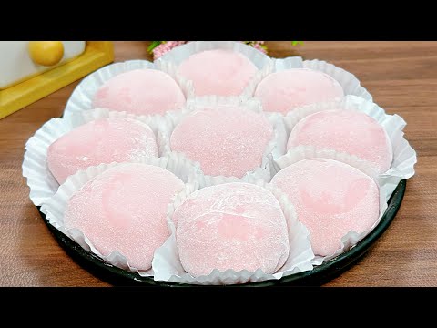 Hong Kong Style Mango Daifuku (Snow Mochi)