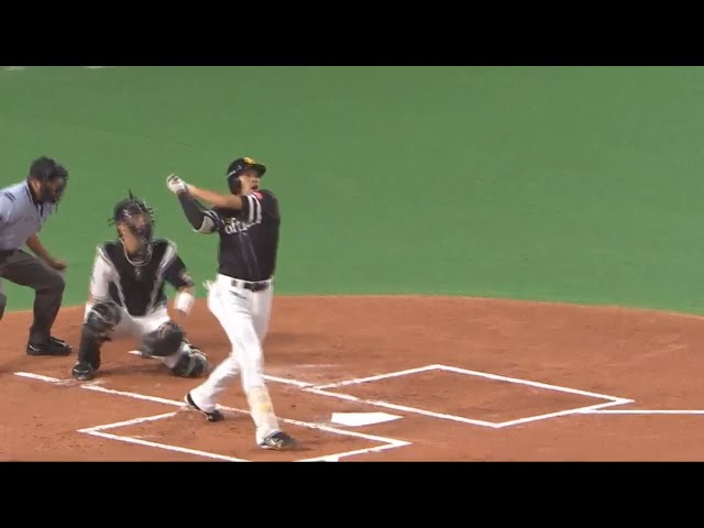 【1回表】ホークス・柳田 3試合連続となる23号先制2ラン!! 2017/7/8 F-H