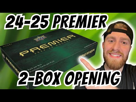 HIGH END RIP! 24‑25 Upper Deck Premier Hockey Box Opening