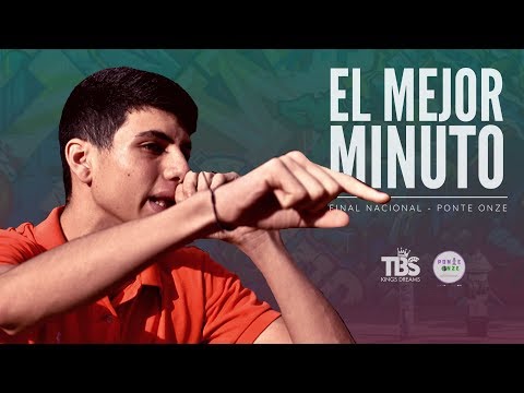 EL MEJOR MINUTO DE LA FINAL NACIONAL DE PONTE ONZE - DIEGO - TBS4020 😱🔥🇪🇨🎤