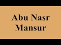 Abu Nasr Mansur