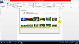How to insert picture from internet put on Word 2013