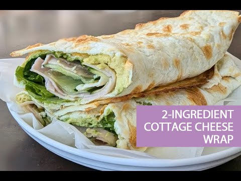 These cottage cheese wraps are packed with protein! 4 filling ideas for a summer mom lunch