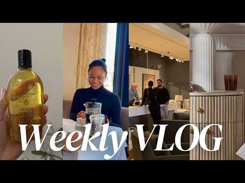 Weekly vlog | Furniture shopping + Shower Routine + Justin Baldoni yap + worst dining experience