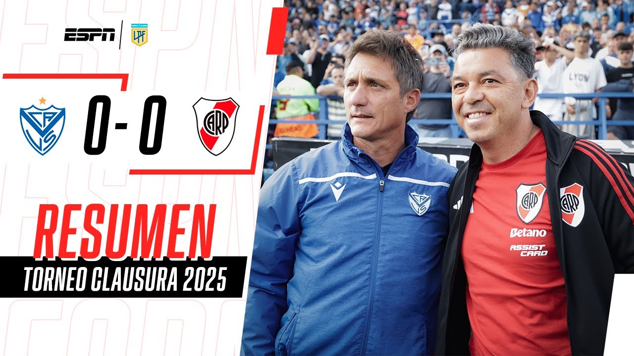 ¡EMPATE SIN GOLES Y RIVER QUEDÓ FUERA DE LA ZONA DE LIBERTADORES! | Vélez 0-0 River | RESUMEN