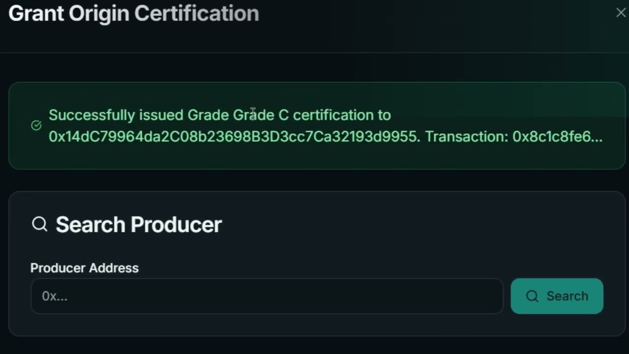 H2Ledger Prototype Demo Video