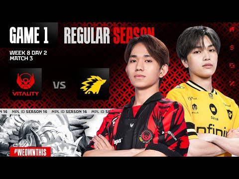 BIGETRON BY VITALITY vs ONIC | Regular Season Week 8 Day 2 | Game 1 | #MPLIDS16