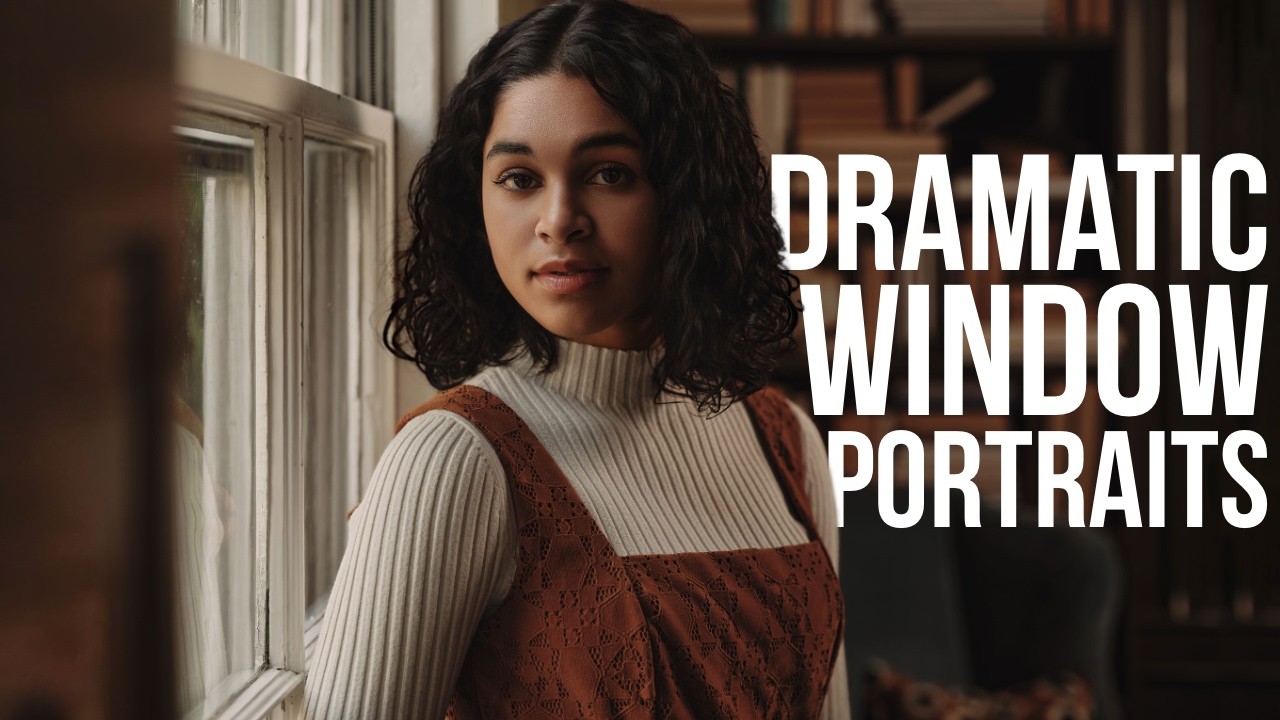How to Get a Cinematic Look Using Window Light and Flash