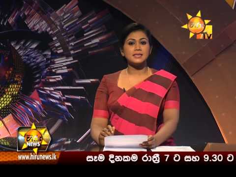 Hiru News 9.30 PM October 03, 2014 