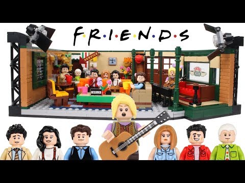 2019 LEGO Friends Central Perk 21319 Review & Speed Build!