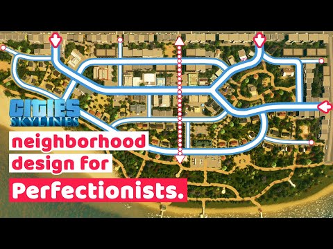 How to Plan a PERFECT Layout in Cities Skylines 1 (Easy & Different Way)
