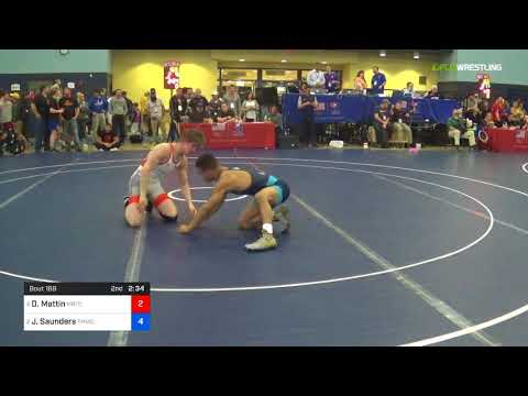 2018 FS WTT Challenge/UWW Juniors 61 Consi Of 4 - Drew Mattin (MRTC) Vs. Joshua Saunders (TMWC).mp