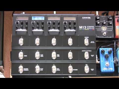 Line 6 M13 Stompbox Modeler - All Effects Demonstrated