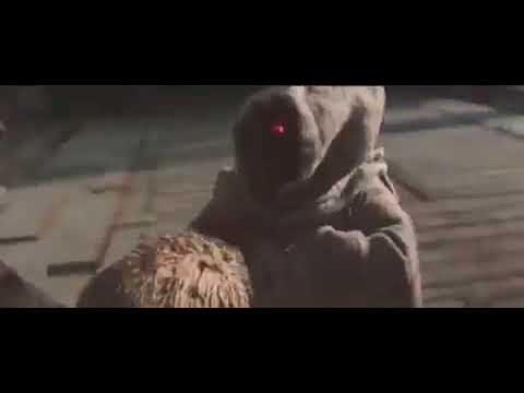 The Mandalorian Jawas eating a egg but it’s funnier