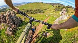 The Bay Area’s latest double black diamond trail is a BLAST | Mountain Biking Napa