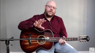 Video thumbnail for Taylor Limited Edition K22e 12-Fret Demo & Review by Alamo Music Center