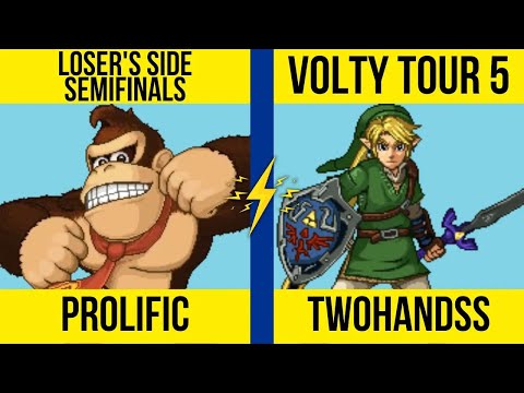 Prolific (DK) vs. twohandss (Link) - SSF2 Loser's Semifinals - Volty Tour 5