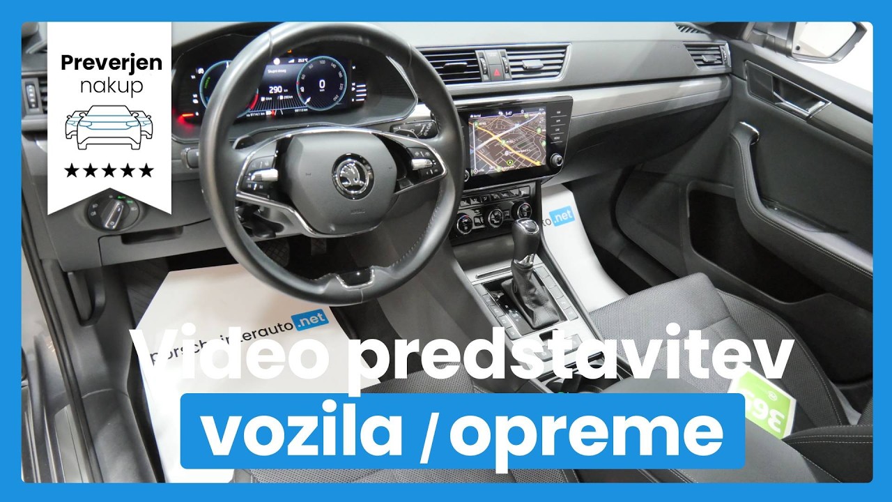 Škoda Superb Combi Style iV 1.4 TSI PHEV DSG - MEMORY - WEBASTO