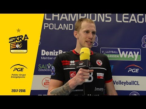 Daniel Jansen Van Doorn post-match interview after PGE Skra - Chaumont VB 52 1-3