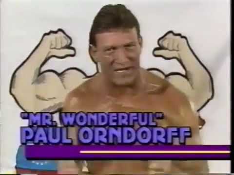 Paul Orndorff vs. Steve Williams + Promos - 1/9/1991 - UWF