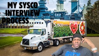 How My Sysco Interview Process Went…………