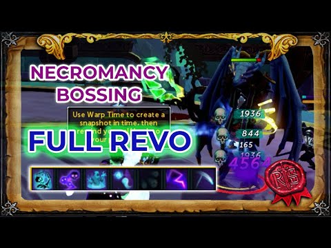 Bossing with Full Revolution Necromancy RS3 | Testing & Revo Bar Guide