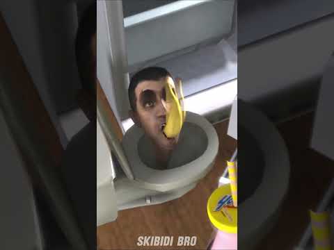 skibidi toilet get away from fridge!! #shorts #skibidibro