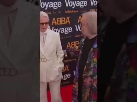 ABBA REUNION 2022 - BENNY ANDERSSON AND EX WIFE FRIDA LYNGSTAD MOMENTS. BENNYFRID FAMILY!