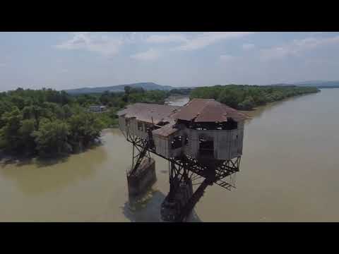Szénrakodó, Esztergom - légi videó - 2021-07