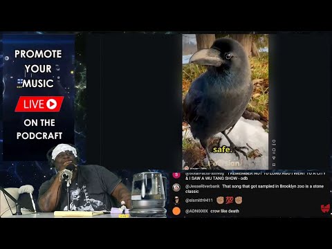 Crows - New Music Sneak Peek & Updates - Killah Priest LIVE Podcraft