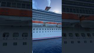 Tendering to Carnival Magic in Half Moon Cay! #carnivalmagic  #carnivalcruises #cruiseship #cruise