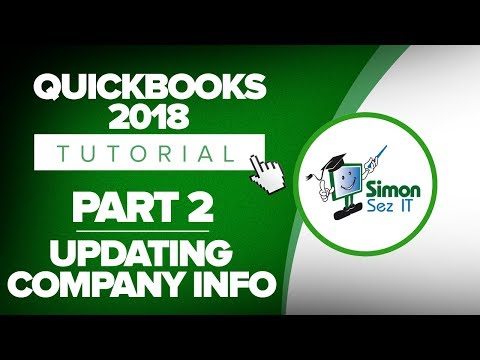 QuickBooks 2018 Training Tutorial Part 1 How to Create Your Company File in QuickBooks 2018