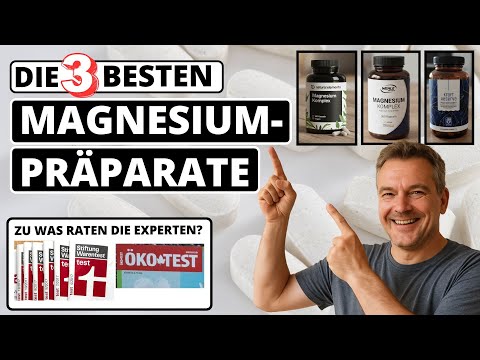 Magnesium Testsieger von Stiftung Warentest & Ökotest - Welche Präparate sind zu empfehlen?