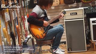 Video thumbnail for Blue Guitars - SHINOS Amplifier / SW-1 "THE BUILDING" & SW-1 SPEAKER [ Serial Number 1 ] by Blue Guitars