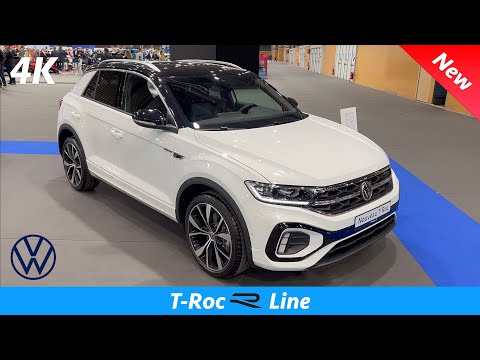 VW T-Roc R Line (FL) 2022 - FIRST look in 4K | Exterior - Interior, (1.5 TSI - 150 HP, 7 DSG), Price