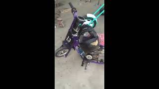 Mini Bike walk around. Nitrous mini bike, Grimace, Motovox chopper and 420 doodlebug.