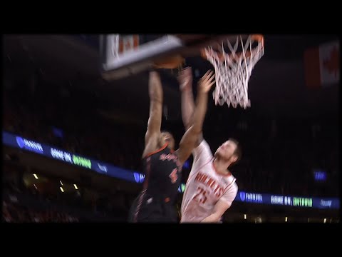 Scottie Barnes just Dunked on his Defender and the Crowd goes WILD!