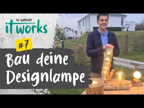 Designlampe selber bauen: Mit Schritt-für-Schritt-Anleitung | wolfcraft